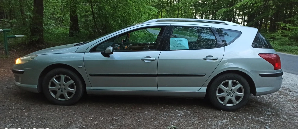 Peugeot 407 cena 4900 przebieg: 254500, rok produkcji 2004 z Kutno małe 254